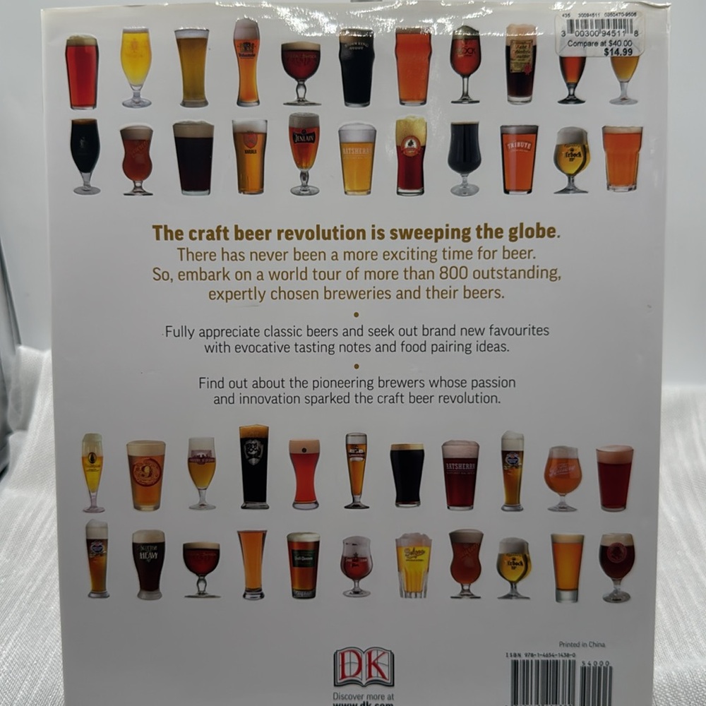 World Beer Book Tim Hampson, outstanding classic & craft beers .. greatest brews - Picture 4 of 9